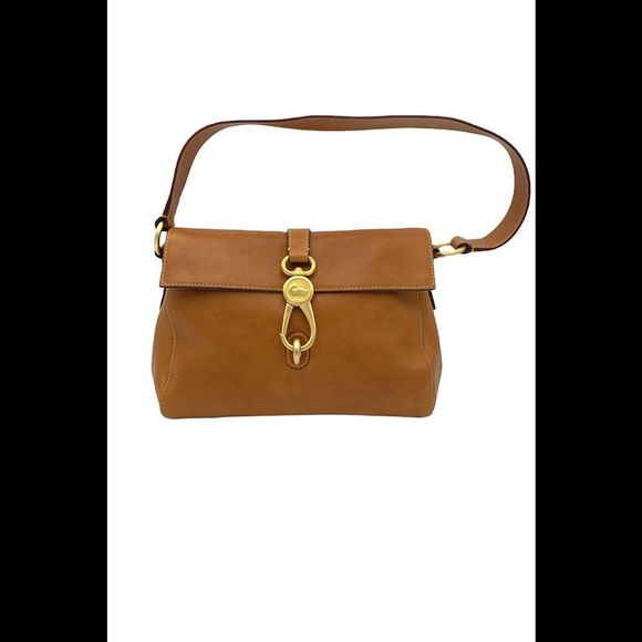 Dooney & Bourke Florentine Hobo Handbag Libby Natural - Picture 1 of 4